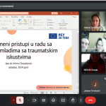 Реализована још једна обука „Савремени приступи у раду са децом и младима са трауматским искуствима“